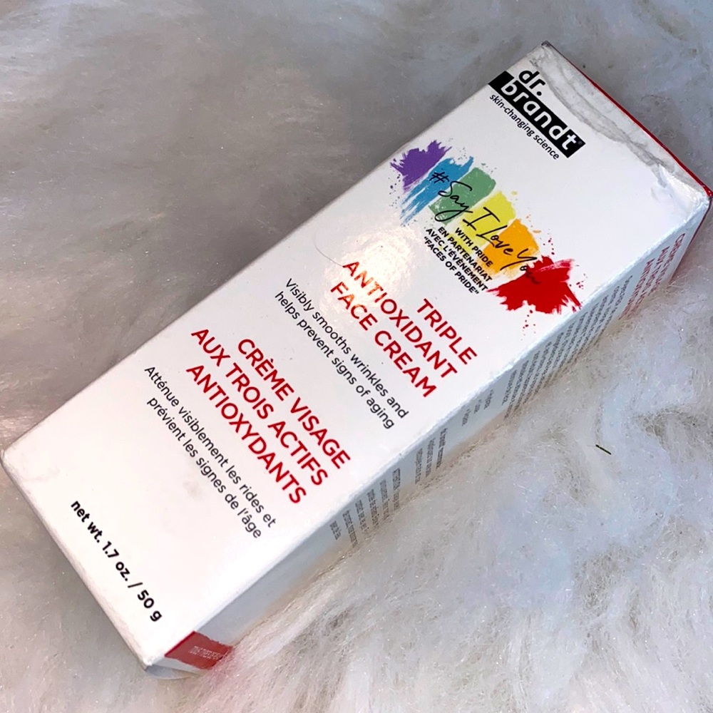 Dr. Brandt triple antioxidant face cream